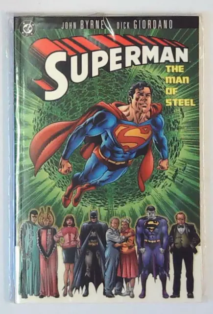 Superman The Man Of Steel Volume 1 - 1st Printing - Graphic Novel