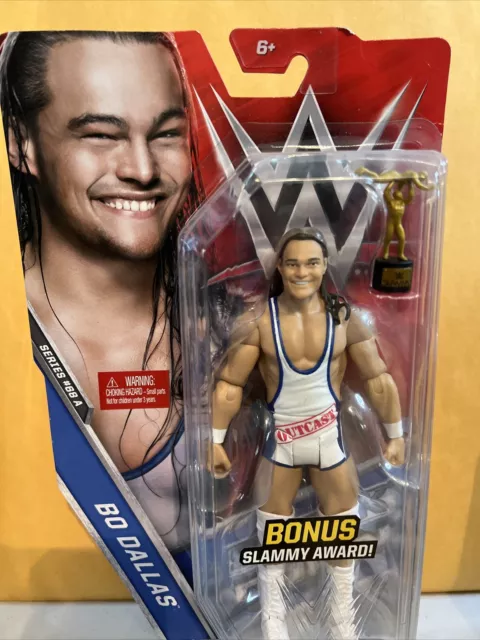 WWE Basic Series 68 Bo Dallas Action Figure [Bonus Slammy Award] CHASE MATTEL