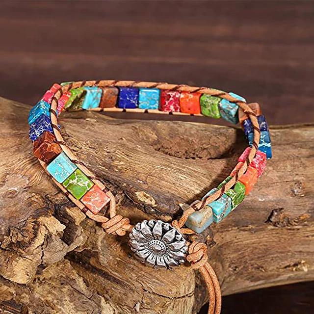 -Armbänder Handgemachtes Naturstein-Armband mit Magnetische Armbänder Für