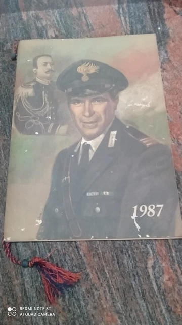 Calendario Carabinieri Anno 1987