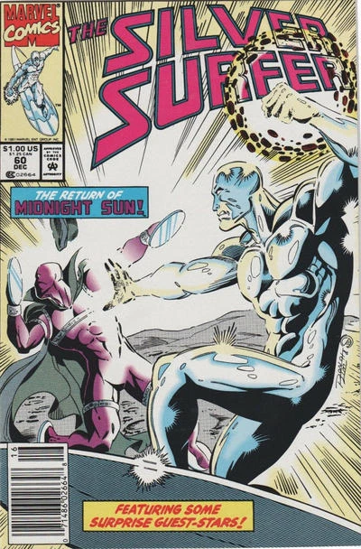 Silver Surfer, The (Vol. 3) #60 (Newsstand) FN; Marvel | Ron Marz Ron Lim - we c