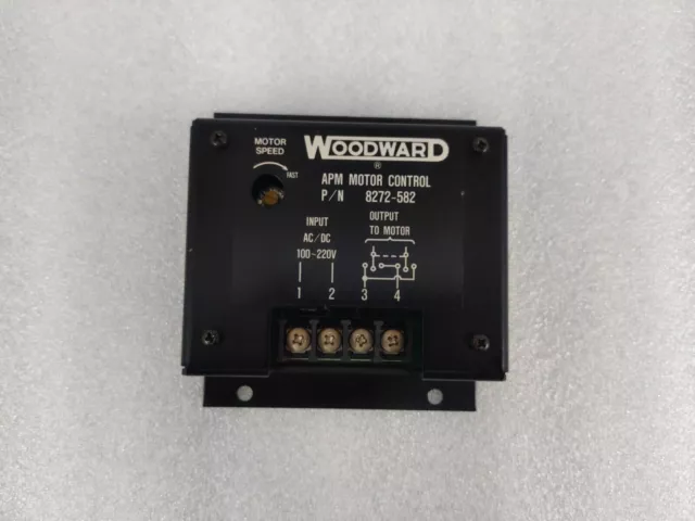 Nueva Entrada De Control Del Motor Woodward 8272-582 Apm: Ca/Cc 100 ~ 220...