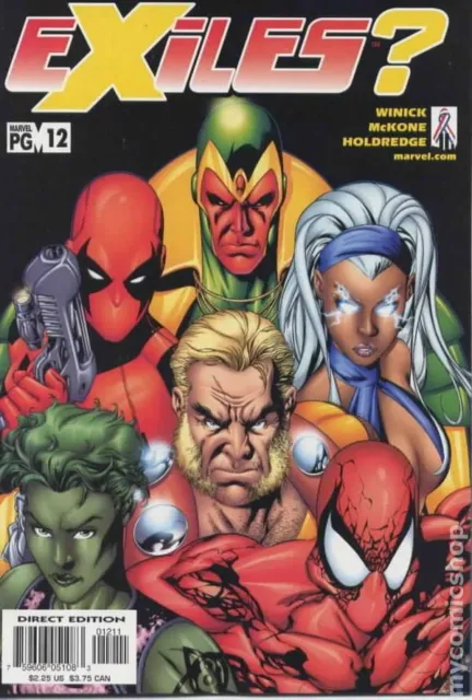 Exiles #12 VF 2002 Stock Image