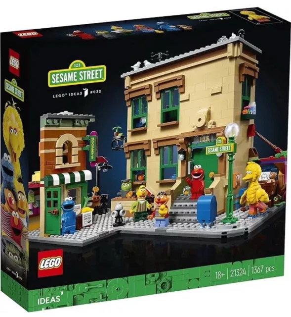 LEGO 21324 IDEAS 123 Sesame Street Retired Rare Set BNIB UK Seller £156 ...