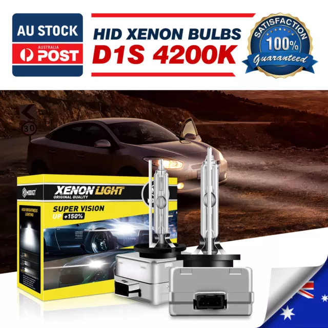 2* D1S 35W Xenon 4200K HID Headlight Bulb For BMW Caprice 66043 66144 85410  AU $81.69 - PicClick AU