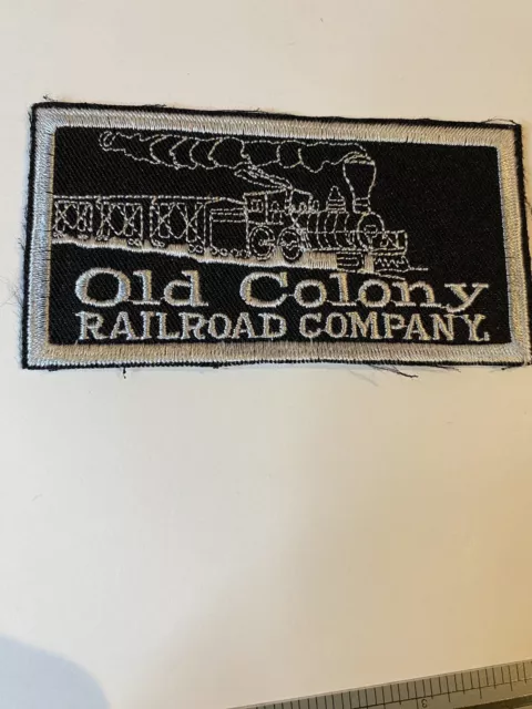 Old Colony Railroad  Company Railway Patch  Train Never Used