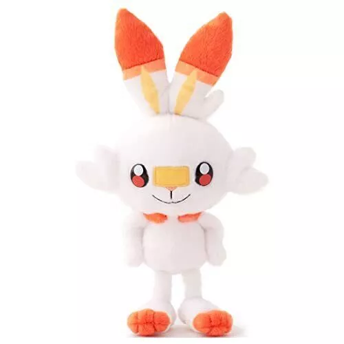 TAKARATOMY ARTS, ich wähle dich! Pokémon Get Plüschpuppe Scorbunny Höhe 31cm