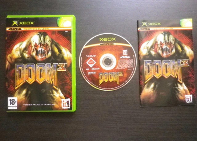 Fiche du jeu DOOM 3 sur Microsoft Xbox - Le Musee des Jeux Video