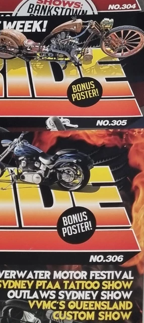 LIVE TO RIDE Australian Motorbike Motorcycle Magazine Bundle x 7 - #304 ...