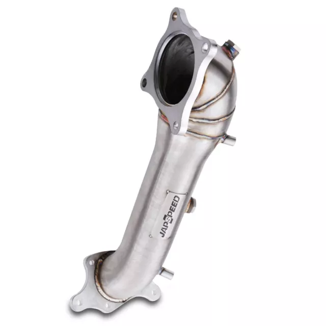 Japspeed Brushed Exhaust Decat De Cat Pipe For Honda Civic Fk8 Type R 2.0 2017+