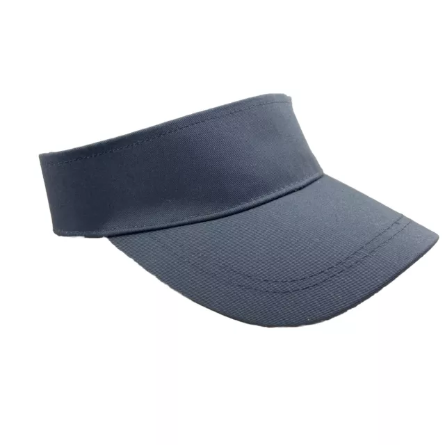 Burger King Employee Visor Adult Adjustable Grey Gray 3