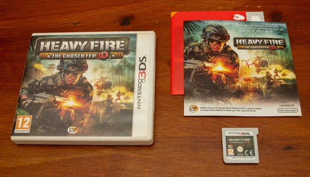 その他 HEAVY FIRE THE CHOSEN FEW - 3DS Heavy Fire: The Chosen Few 3D Images - LaunchBox Games Database