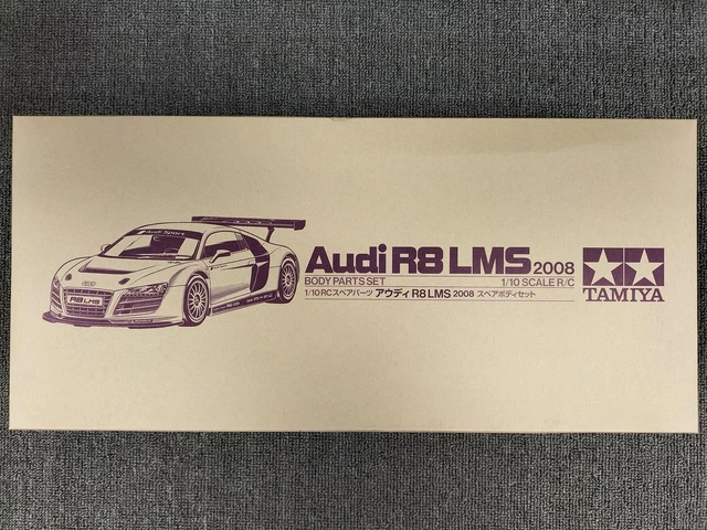 Audi R8 LMS 2008 + carrosserie pré-peinte - TAMIYA 47517