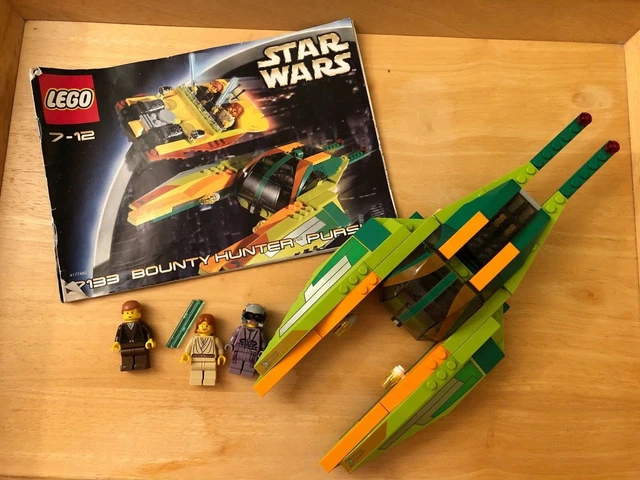 LEGO 7133 STAR Wars Bounty Hunter Pursuit Incomplete set. Please