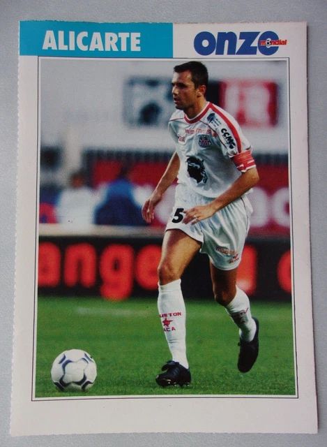 FICHE FOOTBALL ONZE MONDIAL 1998 ZINEDINE ZIDANE C1 DORTMUND-JUVENTUS 3-1 1997