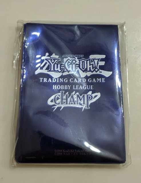 YU-GI-OH HOBBY LEAGUE Champ Blue Sleeves for Cards Tournament  