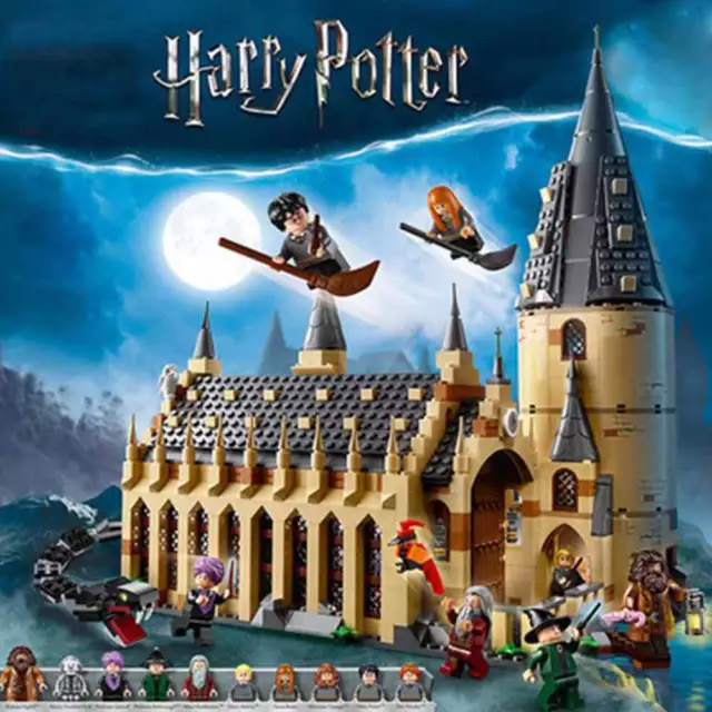 Lego Harry Potter Hogwarts Castle Building Block Model Building Sets Toy Gift 3