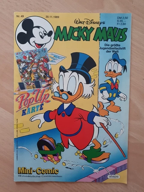 Micky Maus***Comic***Heft***Nr.49 Vom 30.11.1989