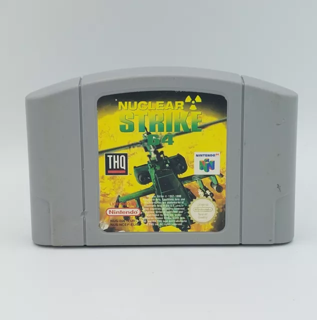 Nintendo 64 N64 Nuclear Strike 64 | Original Modul Spiel 2000 | Guter Zustand