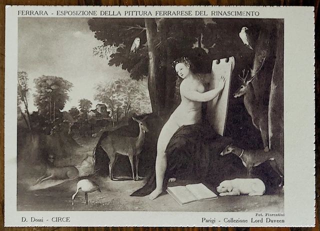 Cartolina Circe Dossi Pittura Rinascimento Anno 1933 @ Splendida @
