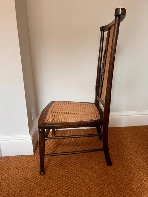 Antique cane seat/back chair 3