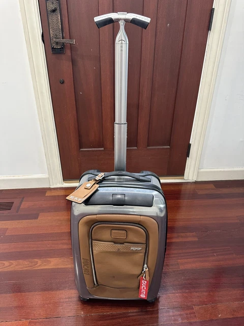 Tumi Ducati Limited Edition Evoluzione Quattroporte Carry-On Luggage Suitcase