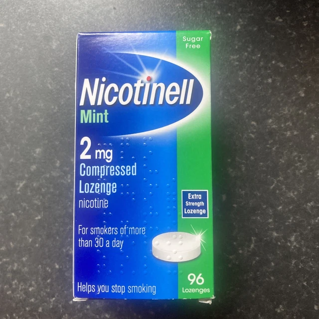 Nicotinell Lutschtabletten neuwertig 2 mg - 96 Lutschtabletten Verfallsdatum: 10/24