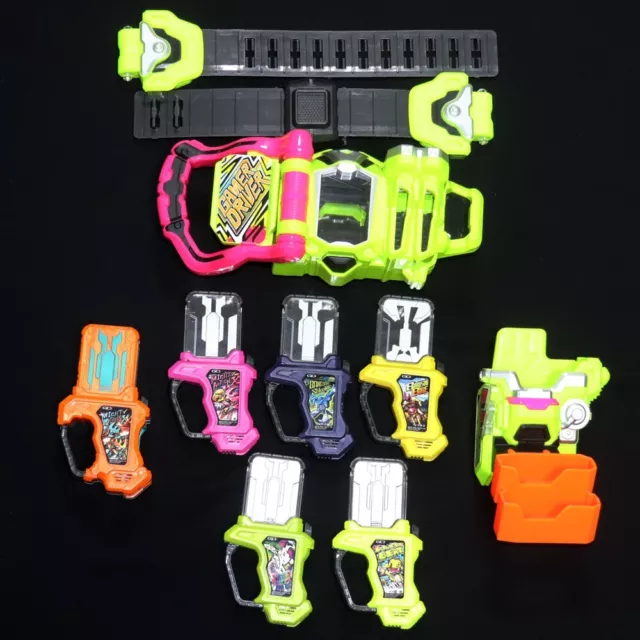 KAMEN RIDER HENSHIN BELT EX-AID DX Gamer Driver, Kimewaza Slot, XX Gashat BANDAI