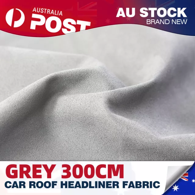 Headliner Upholstery Fabric Foam Roof Lining Sagging Ceiling Replace Material 3m