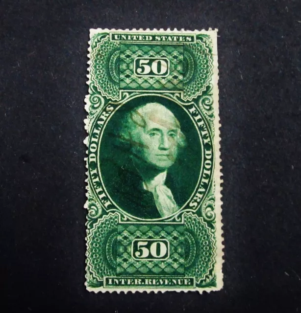 nystamps US Revenue Stamp # R101c  Used  $210  M15x2062