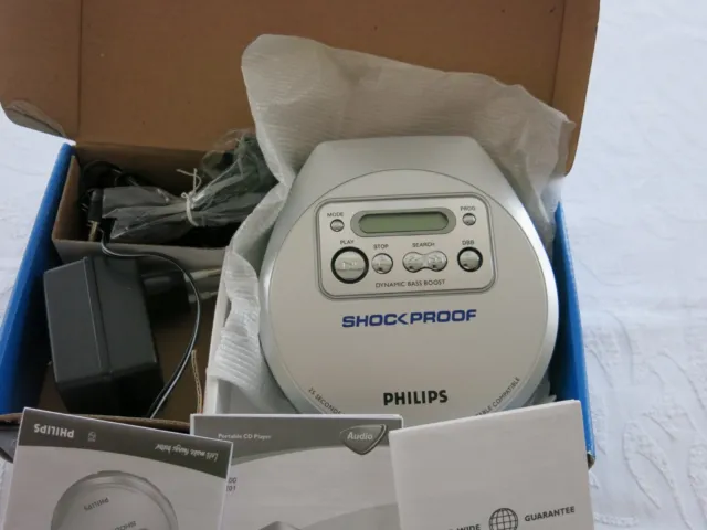 Philips ShockProof CD / CD RW - Player  NEU!!!!!!
