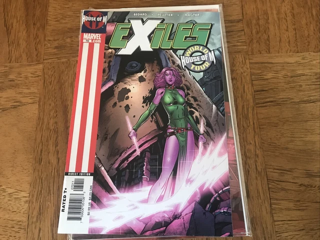 Marvel Comics Lot of 11 issues of Exiles Chris Claremont Direct Editions 10