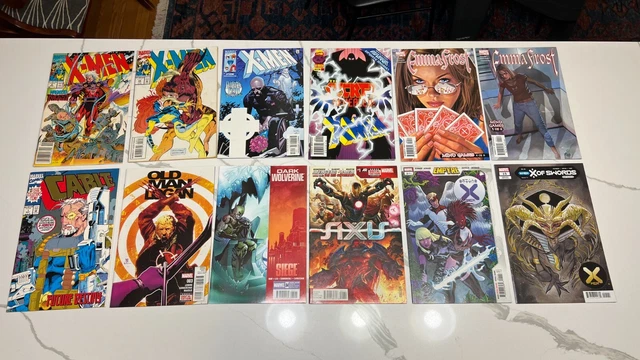Lot of 20 Marvel Comics (X-men, Cable, Emma Frost, AXIS, Darkhawk, +more)