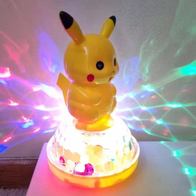 Pokemon Go Pikachu Toy Figure Light Up Bump & Go Moving Interactive Musical 2