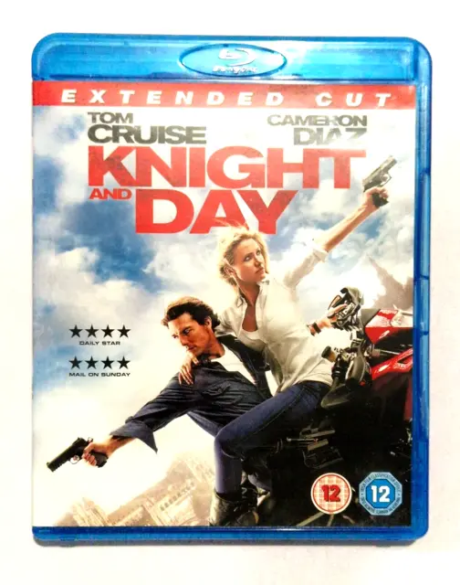Knight and Day  BLU RAY Starring Tom Cruise Cameron Diaz