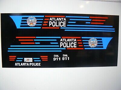 ATLANTA GEORGIA POLICE Department Patrol Vehicle Decals 1:24 $13.99