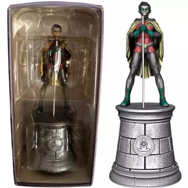 Dc Chess Colección Robin 3 Figuras Juego Ajedrez Eaglemoss Comics Tebeo TV