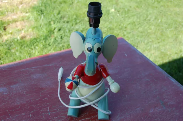 Lampe De Chevet Vintage-Chambre D'enfants-Forme Elephant  //C10//