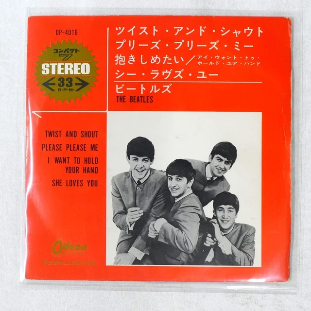 BEATLES TWIST AND SHOUT ODEON OP4016 1x7 $5.69 - PicClick CA