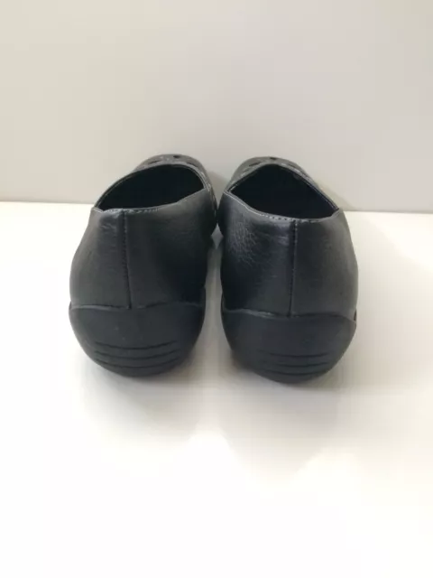 NEW Easy Street Women's Nadine Black Flat Shoes Sz 6N 3