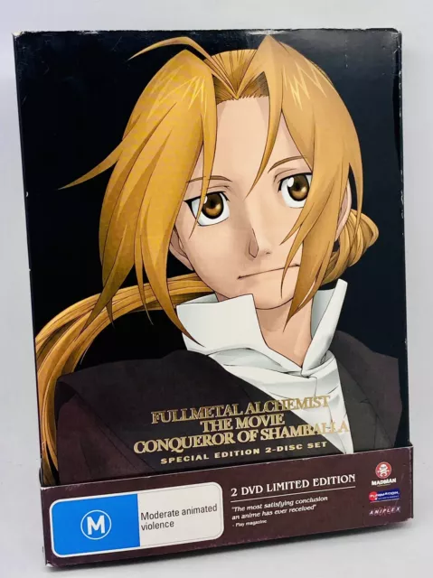 Fullmetal Alchemist The Movie Conqueror Of Shamballa Anime DVD Mizushima  Seiji