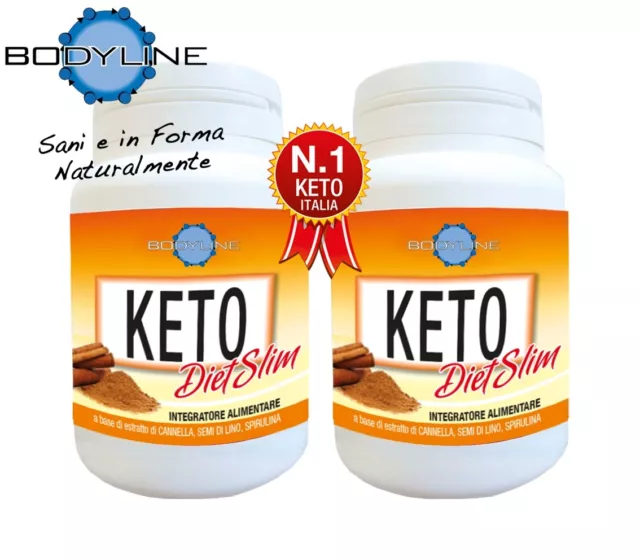 KETO DIET SLIM 2 Conf. Light.Aiuta la CHETOSI dell'organismo. Dimagrante Italia