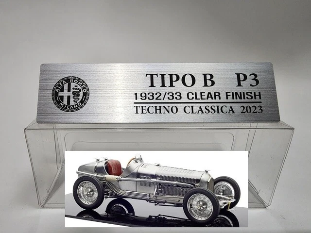 SOUTH EASTERN 1/24 Alfa Romeo Tipo B P3 Model with Ferrari