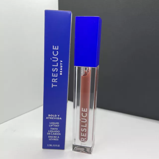 Tinte labial líquido Tresluce Beauty Bold y Atrevida en atrevido 0,1 oz tamaño completo