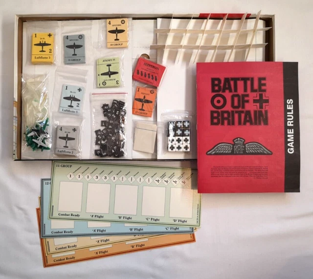 BATTLE OF BRITAIN RAF Board Game Vintage WWII Plane Aeroplane TSR Inc