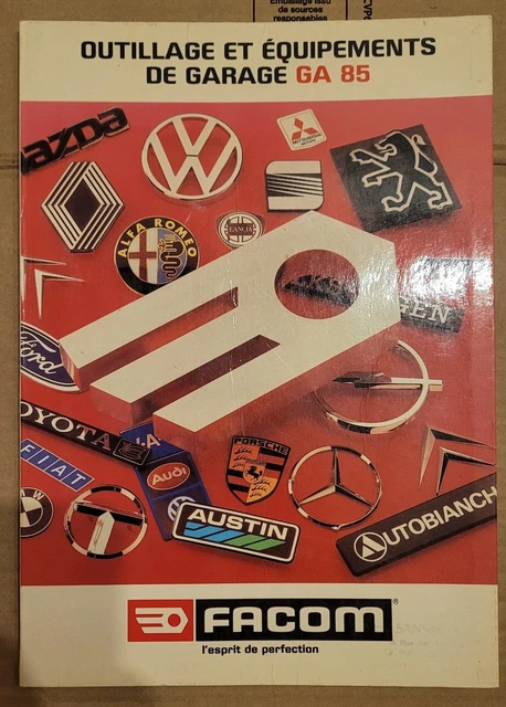 Catalogue FACOM 2001 avec les tarifs