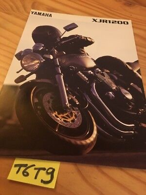 Moto Guzzi 1200 Norge prospectus brochure prospekt dépliant publicité français 