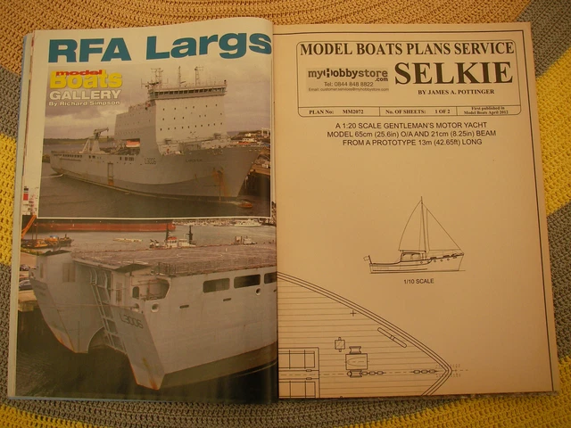 MODEL BOATS PLAN Of Selkie A Scale Motor Yacht Model Original model-boats-plan-of-selkie-a-scale-motor-yacht-model-original