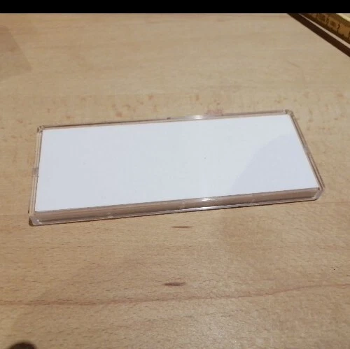 Kunststoff Beschriftungsschild 140x55mm
