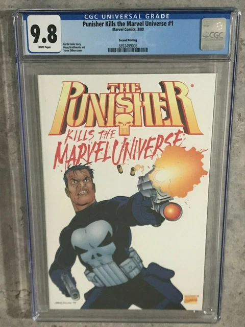 Punisher Kills the Marvel Universe 1 CGC 9.8 second printing 2000
